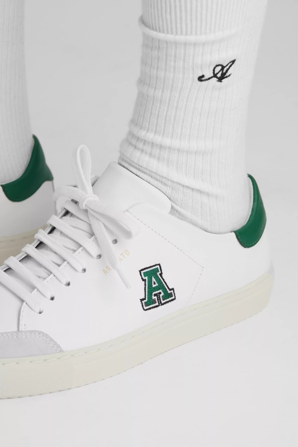 Axel Arigato Clean 90 College A White Kale Green