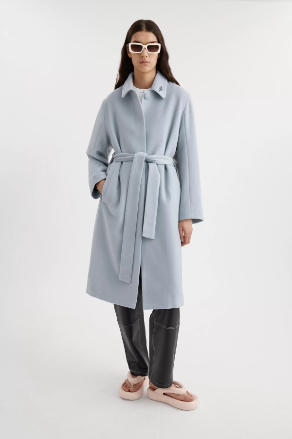 Axel Arigato Skyway Blue Millenium Wool Coat