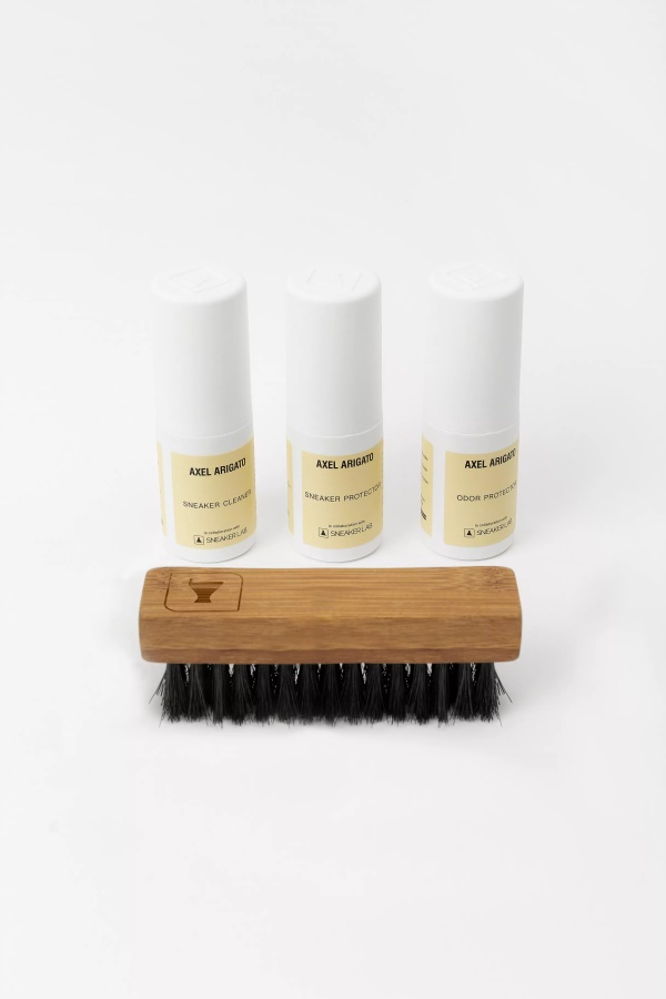 Arigato x Sneaker Lab Premium Cleaning Kit Yellow Axel Arigato
