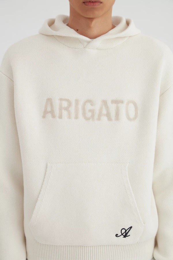 Axel Arigato District Hoodie Ecru