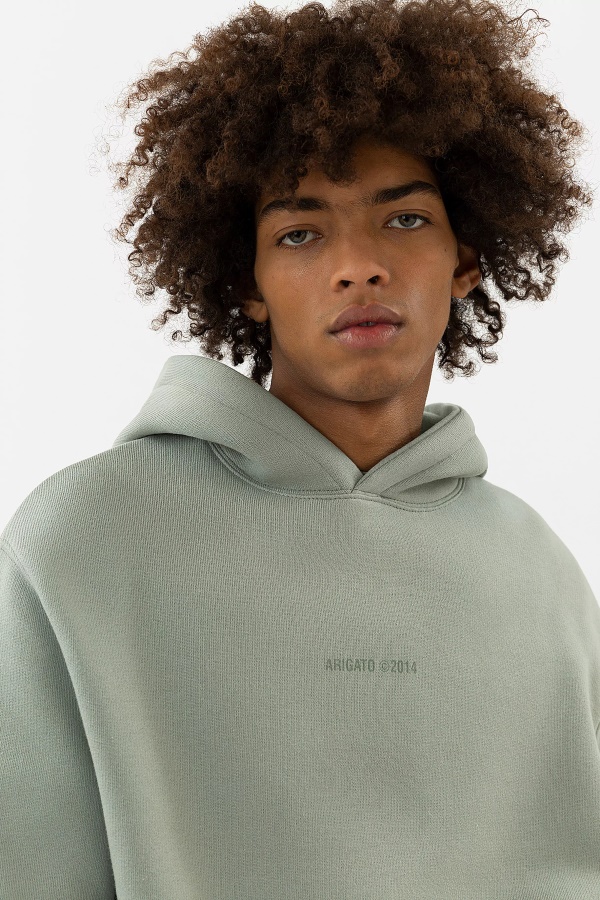 Axel Arigato Monogram Hoodie Belgian Block