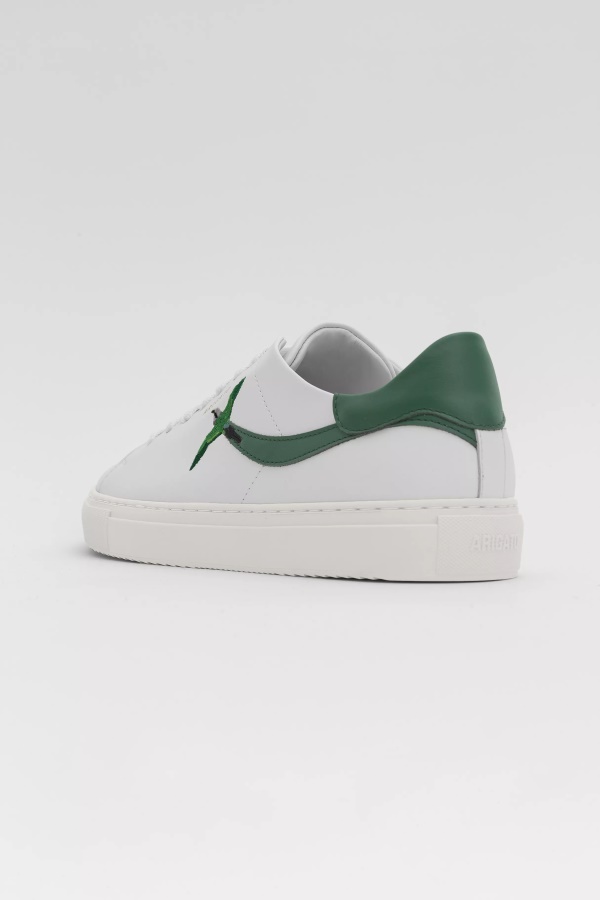 Axel Arigato Clean 90 Stripe Bee Bird White Kale Green