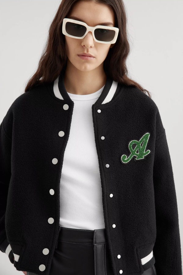 Axel Arigato Black Off Court Bomber Jacket