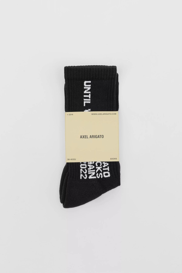 Until We Meet Again Socks Axel Arigato Black