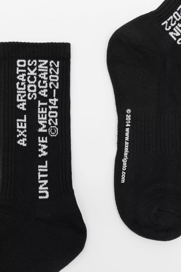 Until We Meet Again Socks Axel Arigato Black