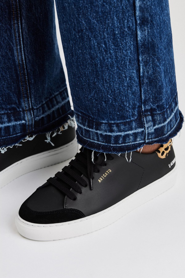 Clean 90 Triple Animal Axel Arigato Black Leopard Cremino