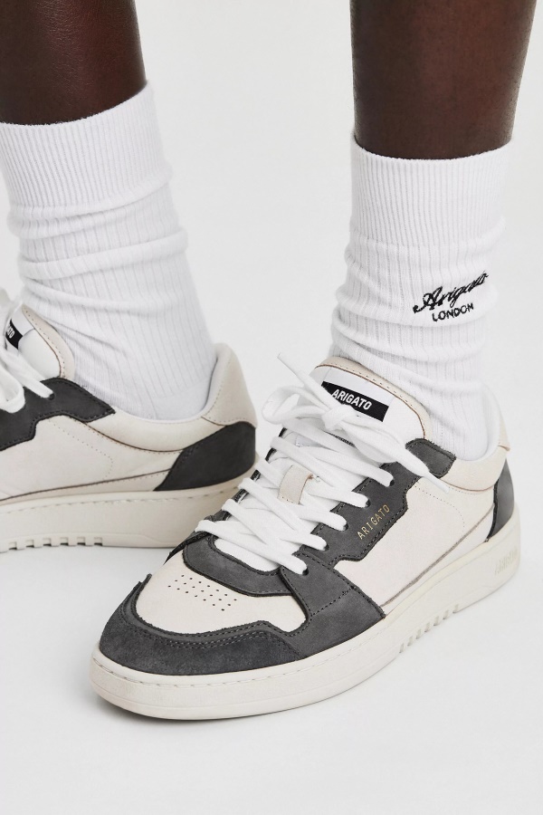 Axel Arigato White Grey Dice Lo Sneaker