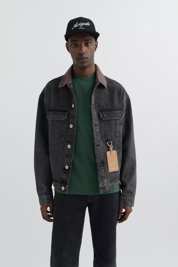 West Jacket Axel Arigato Washed Black