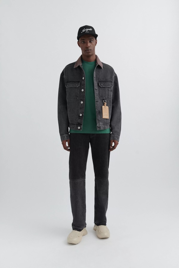 West Jacket Axel Arigato Washed Black