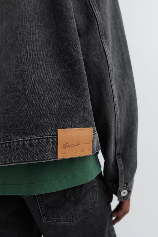 West Jacket Axel Arigato Washed Black