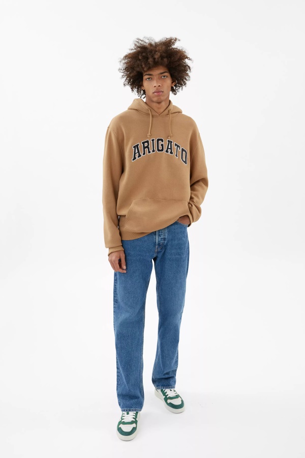 College Logo Hoodie Axel Arigato Camel