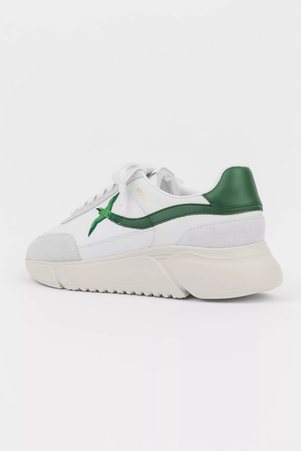 Genesis Stripe Bee Bird White green Axel Arigato