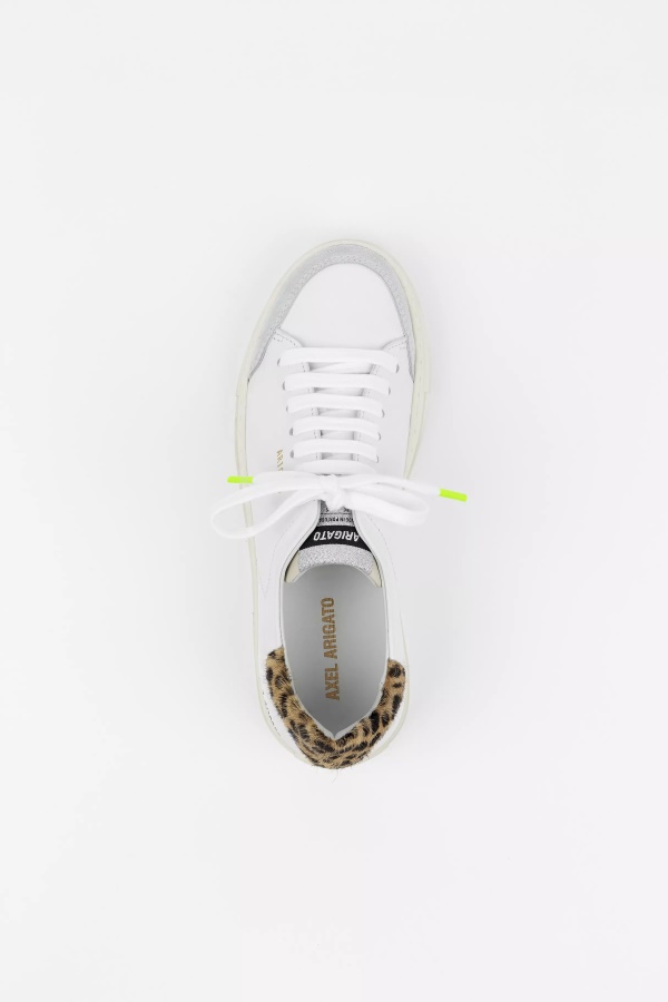 Axel Arigato White Leopard Cremino Clean 90 Triple Animal