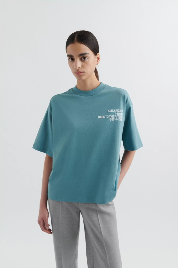 Era T-Shirt Light Petrol Blue Axel Arigato