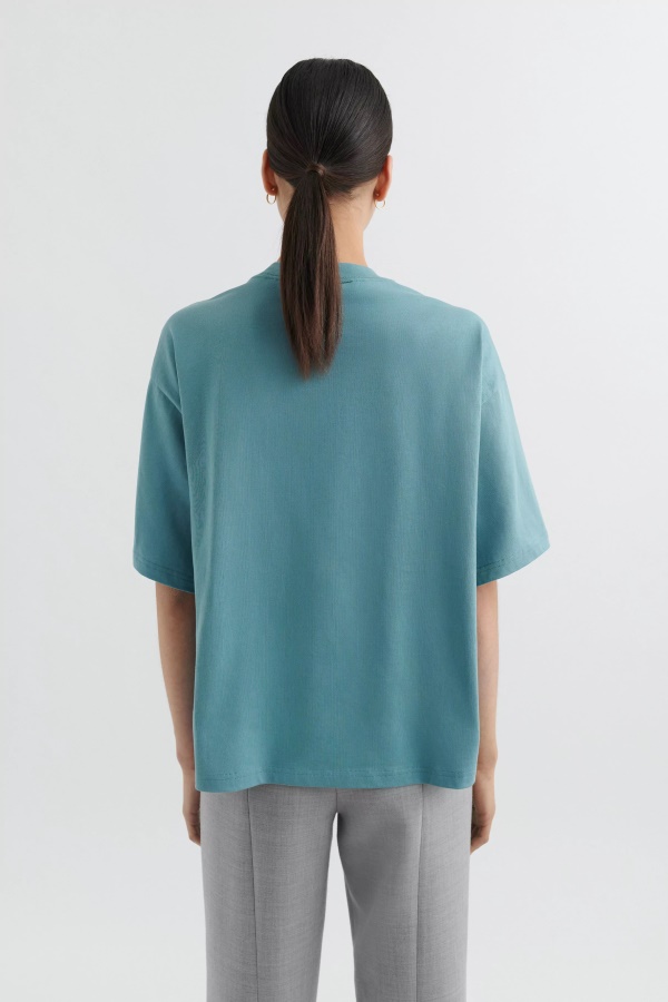 Era T-Shirt Light Petrol Blue Axel Arigato