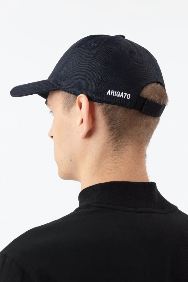 Axel Arigato Navy College Logo Cap