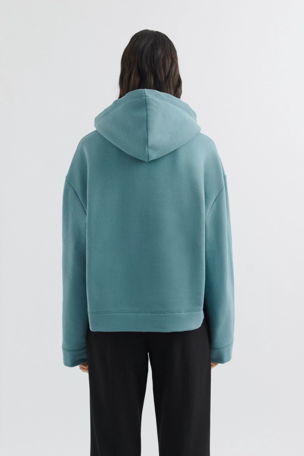 Cure Cropped Hoodie Brittany Blue Axel Arigato