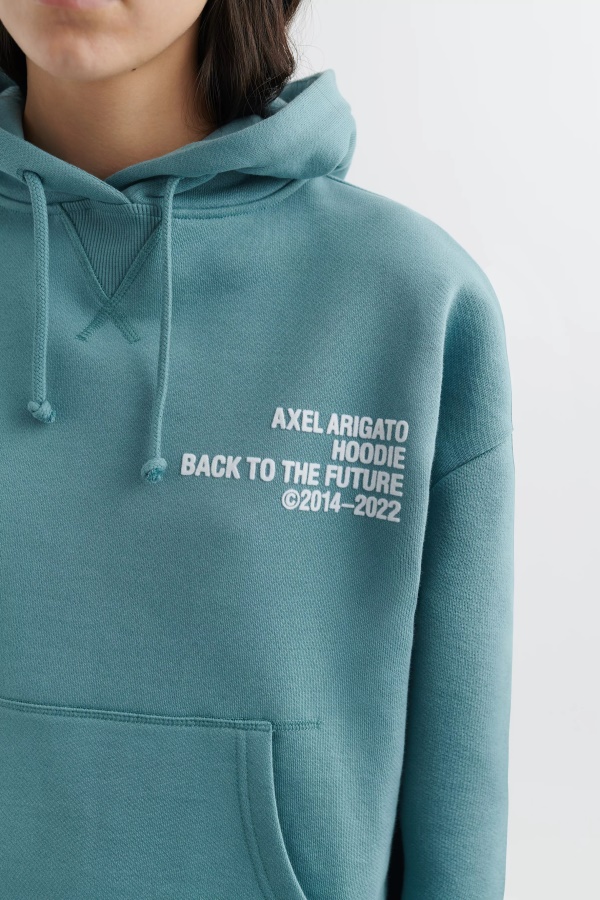 Cure Cropped Hoodie Brittany Blue Axel Arigato