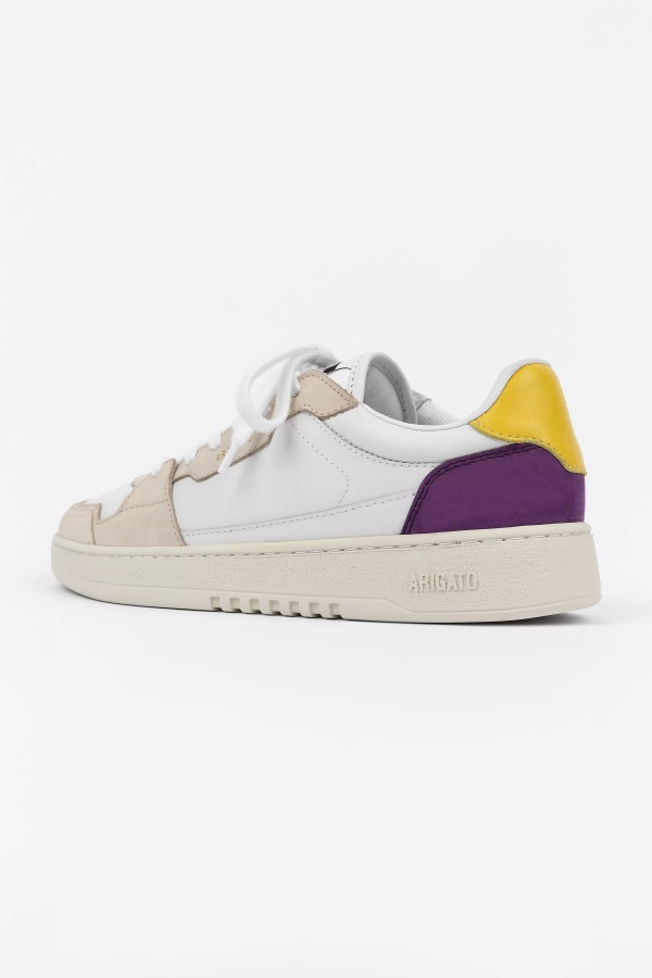 Axel Arigato Dice Lo Sneaker White Purple Yellow