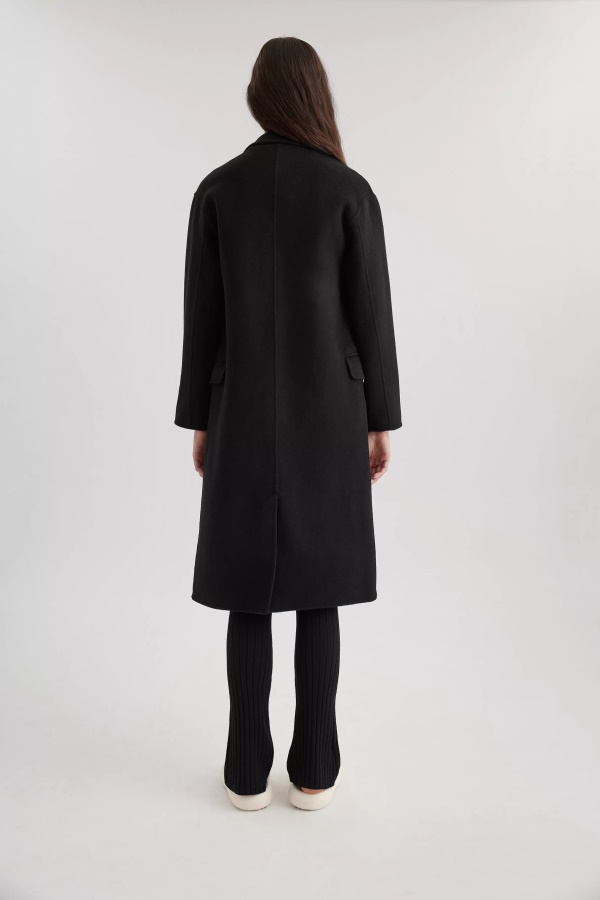 Axel Arigato Dawn Wool Coat Black