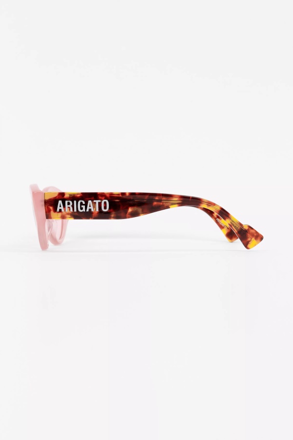 Axel Arigato Milky Pink Havana Tonia Cat-Eye Sunglasses