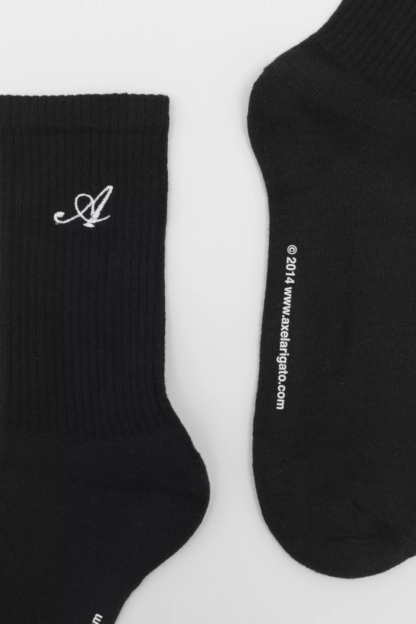 Axel Arigato Black Signature Socks