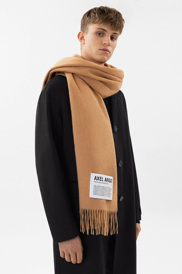 Axel Arigato Logo B Bel Scarf Beige