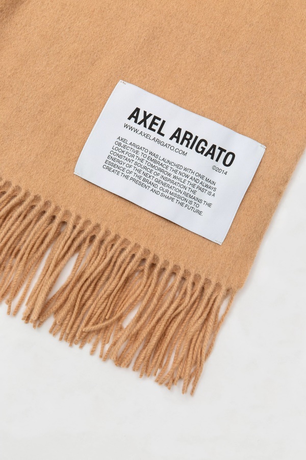 Axel Arigato Logo B Bel Scarf Beige