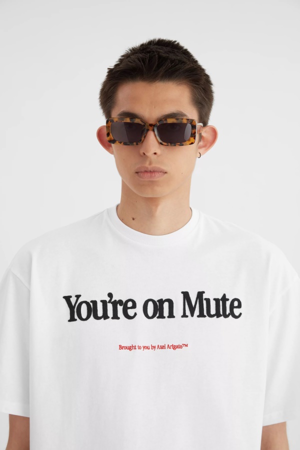 Axel Arigato White Mute T-Shirt