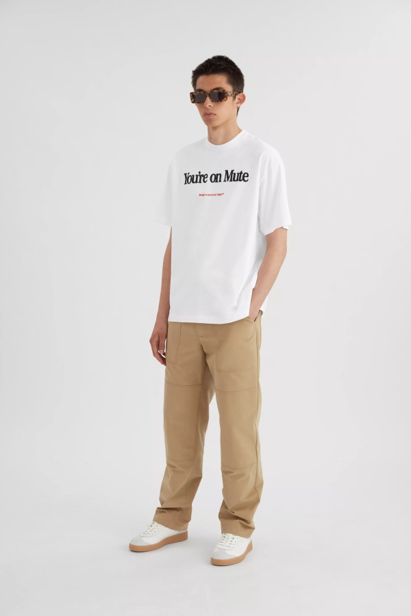 Axel Arigato White Mute T-Shirt