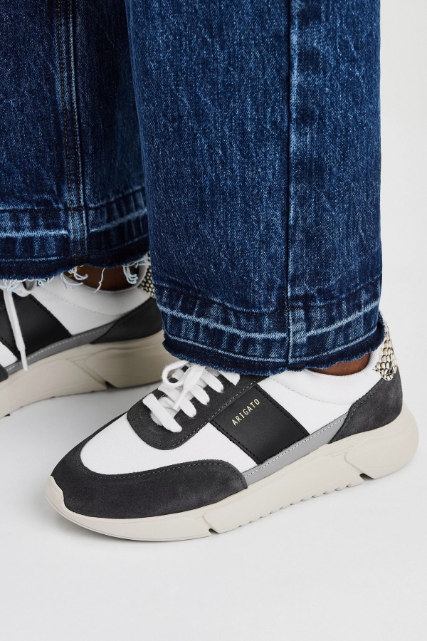 Genesis Vintage Runner Dark Grey Black Snake Axel Arigato