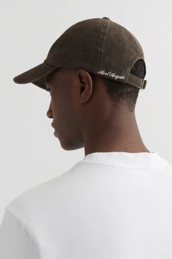 Washed Signature Cap Washed Brown Axel Arigato