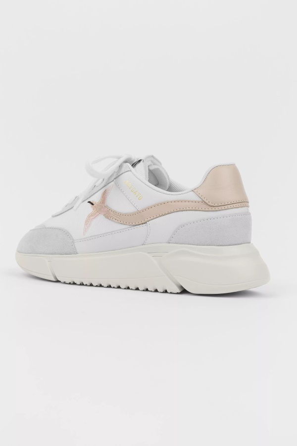 Axel Arigato Genesis Stripe Bee Bird White Pink