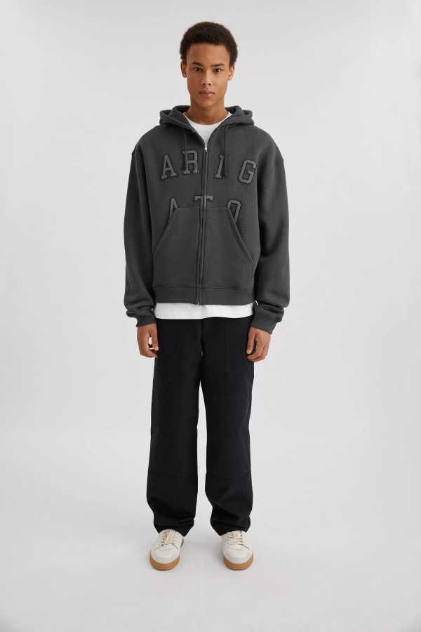 Legend Zip Hoodie Axel Arigato Faded Black