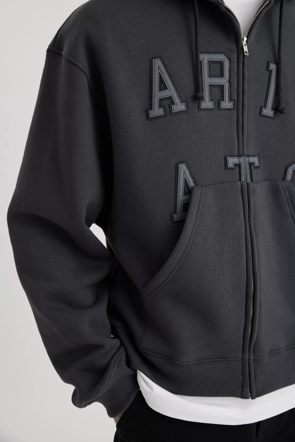 Legend Zip Hoodie Axel Arigato Faded Black